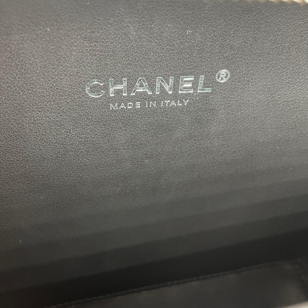 CHANEL Incognito CC Filigree Vanity Lambskin Shoulder Bag So Black