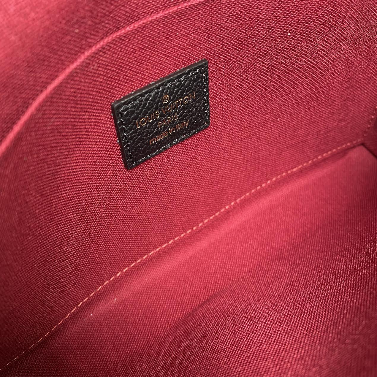 LOUIS VUITTON Bi Color Felecie Pochette w/Inserts