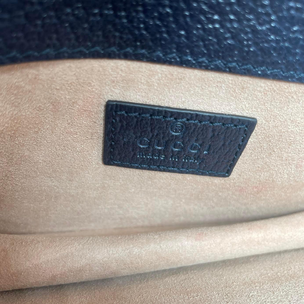 GUCCI GG Dionysus Super Mini Supreme - Navy/Beige