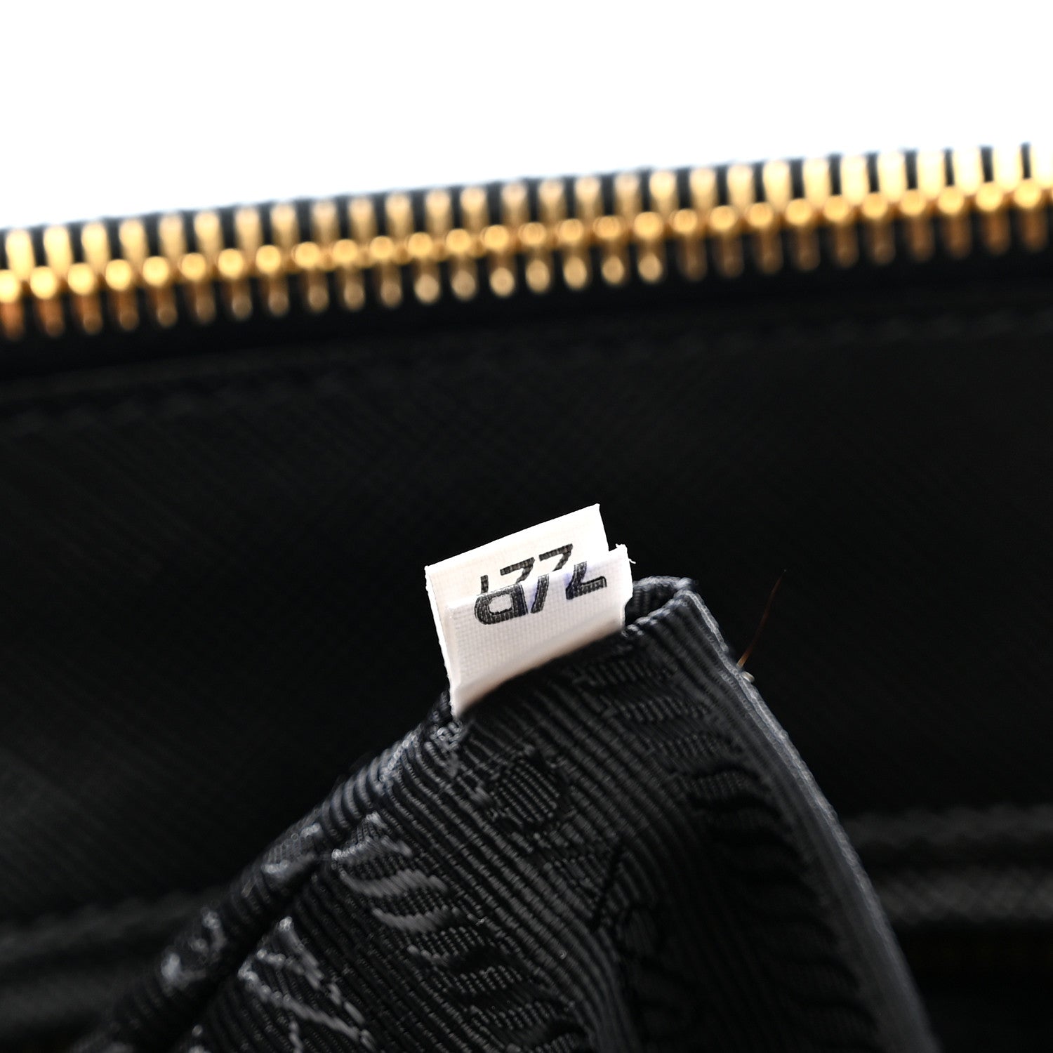 Prada Saffiano Small Galleria Double Zip Tote Black