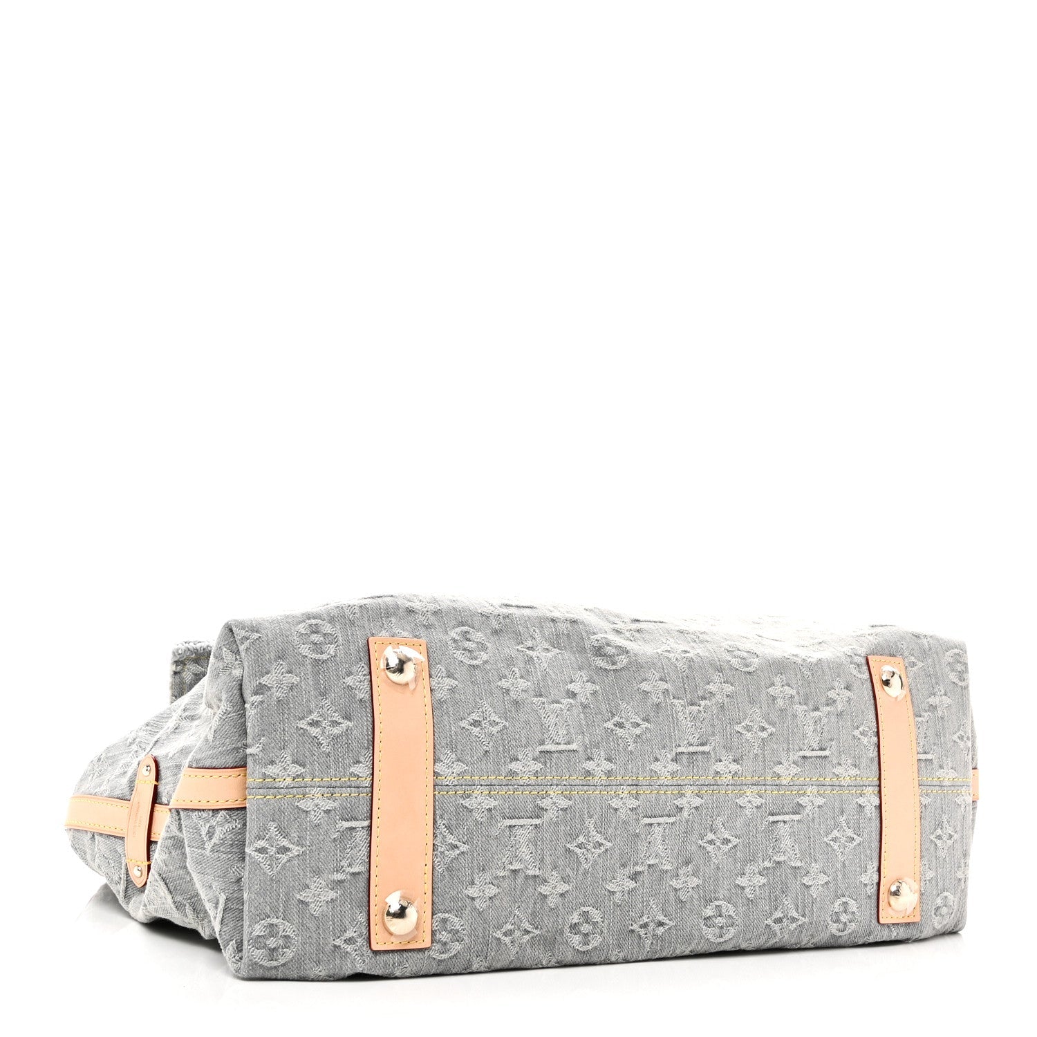 Louis Vuitton Monogram Denim CarryAll MM Washed Grey