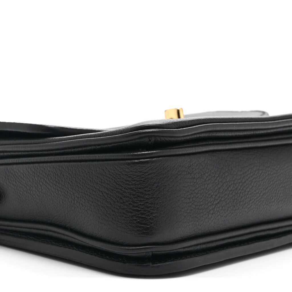 Louis Vuitton Grained Calfskin Lockme Oxford Black