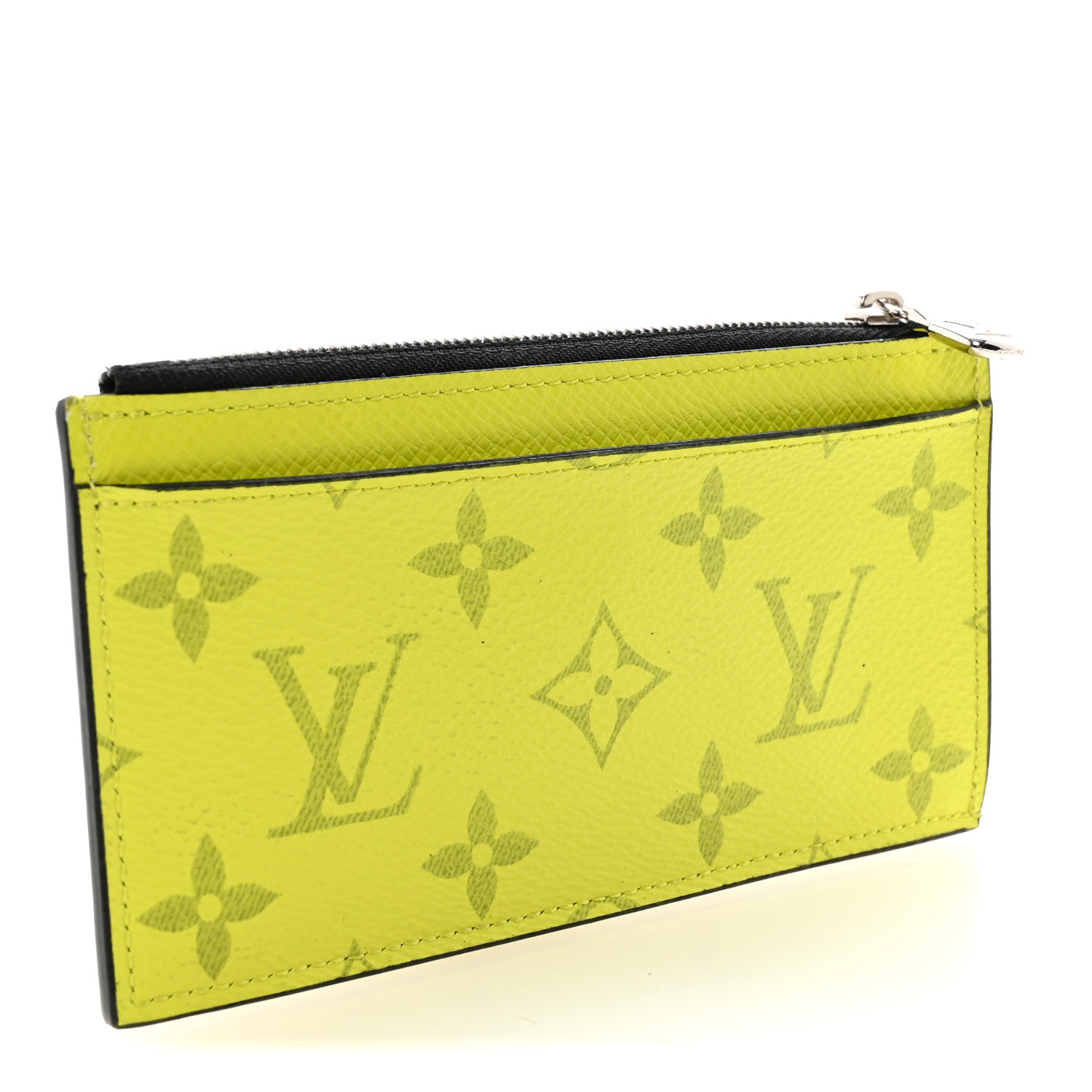 Louis Vuitton Taigarama Coin Card Holder Yellow