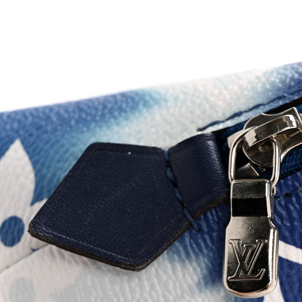 Louis Vuitton Monogram Giant Escale Cosmetic Pouch Blue