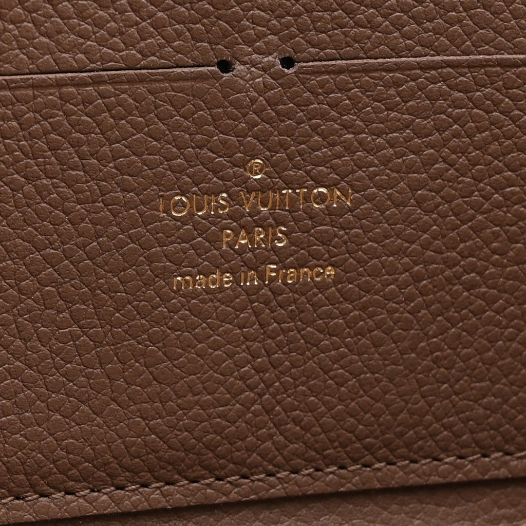 Louis Vuitton Empreinte Zippy Wallet Tourterelle
