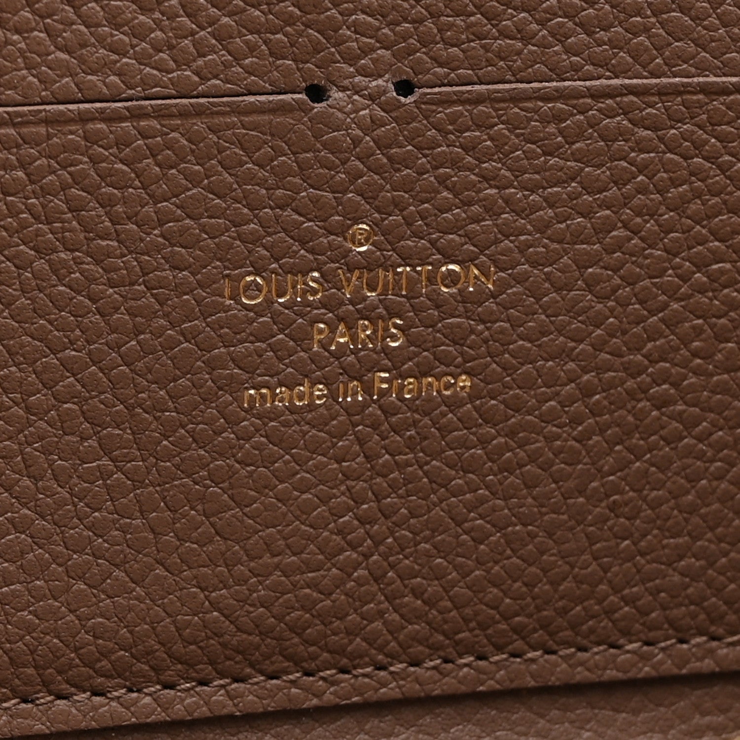 Louis Vuitton Empreinte Zippy Wallet Tourterelle