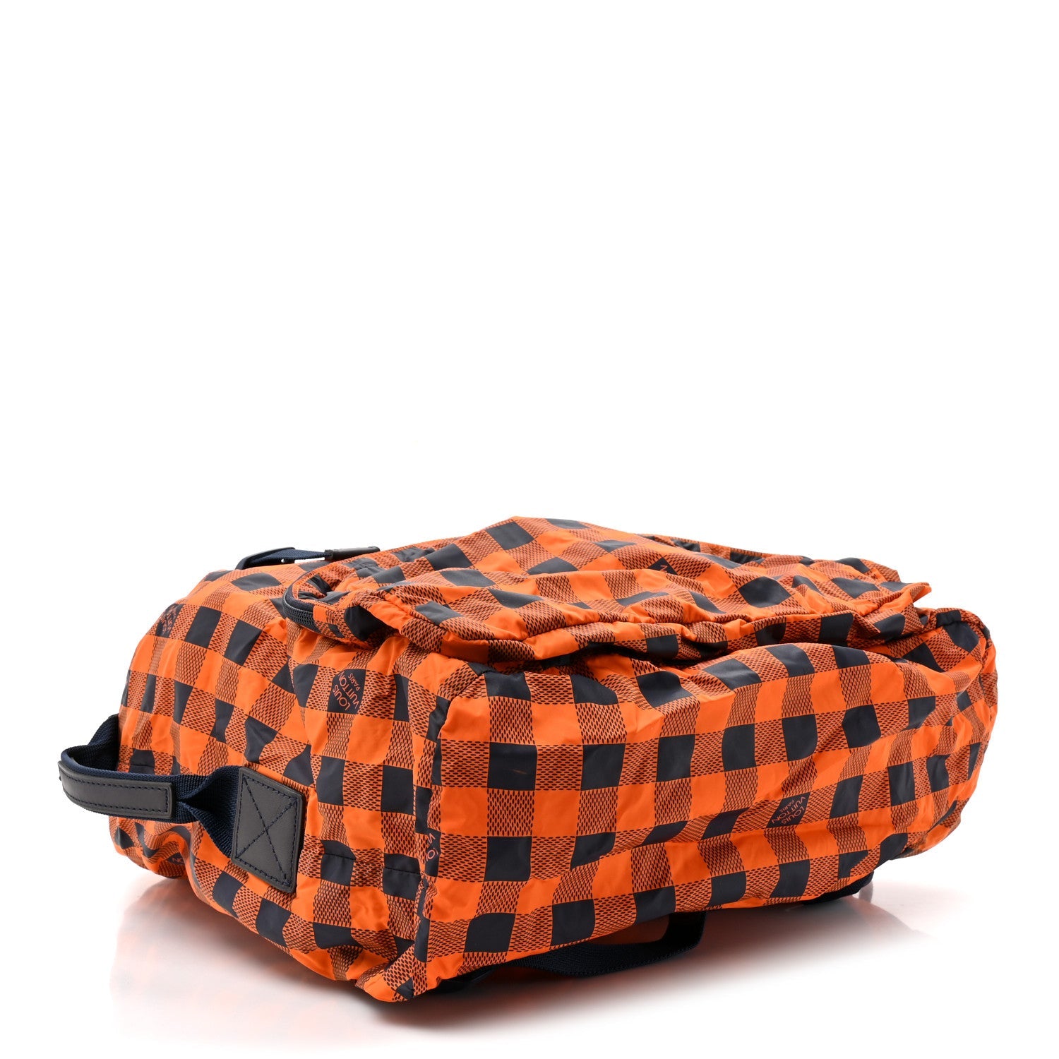 Louis Vuitton Nylon Damier Masai Adventure Practical Backpack Orange