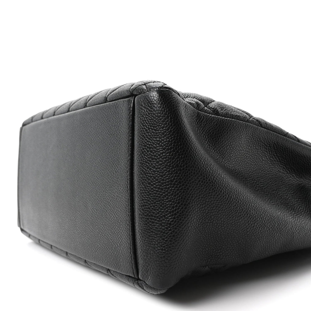 Chanel Caviar Quilted Grand Shopping Tote GST Black