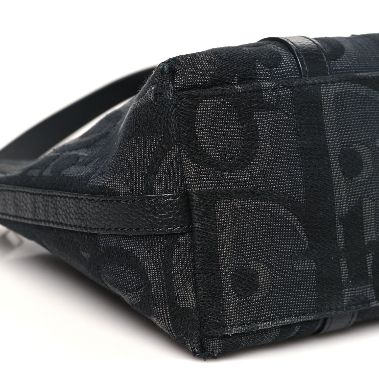 Christian Dior Maxi Oblique Jacquard Weekender 25 Black