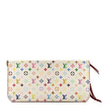 Louis Vuitton Monogram Multicolor Insolite Wallet White Figue