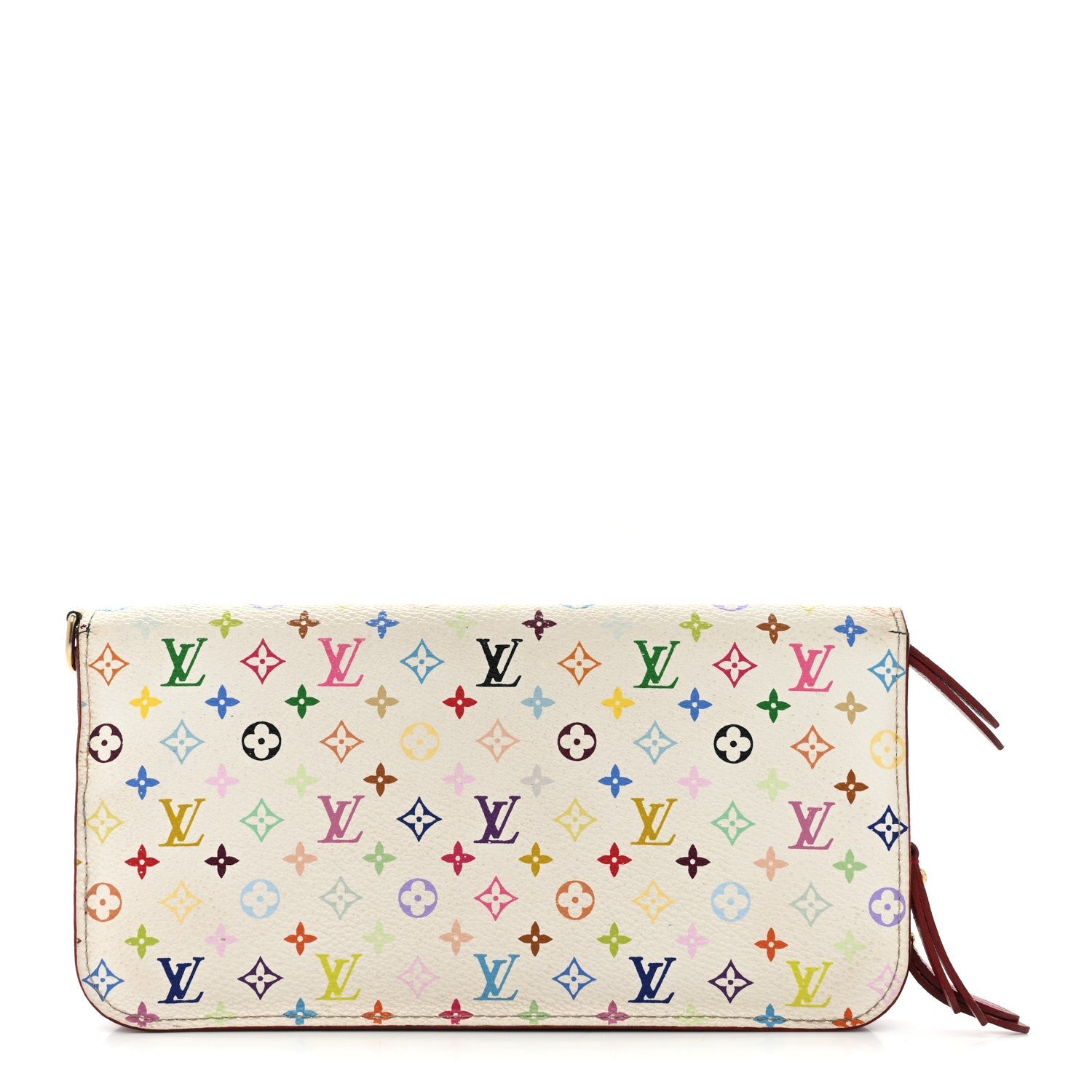 Louis Vuitton Monogram Multicolor Insolite Wallet White Figue
