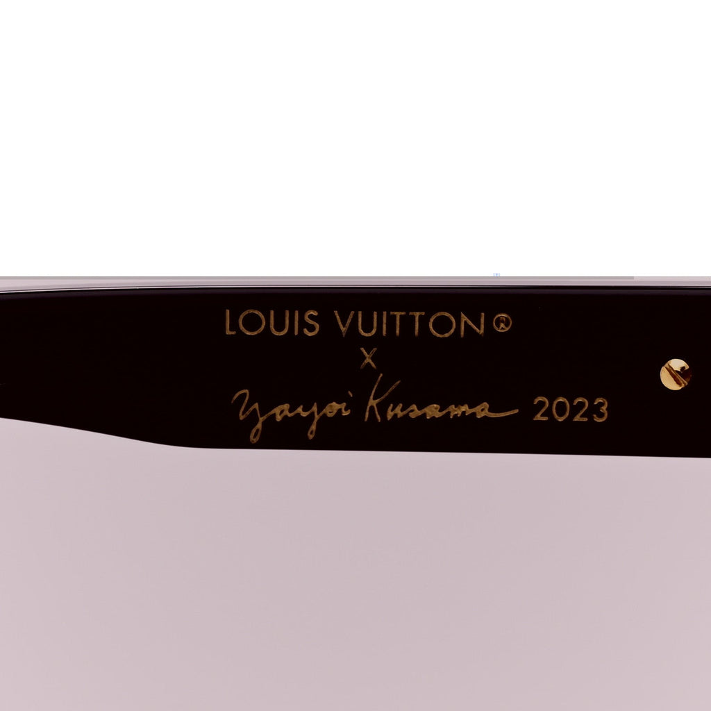 Louis Vuitton LV X YK Acetate Painted Dots Sunglasses Z1902W Black White