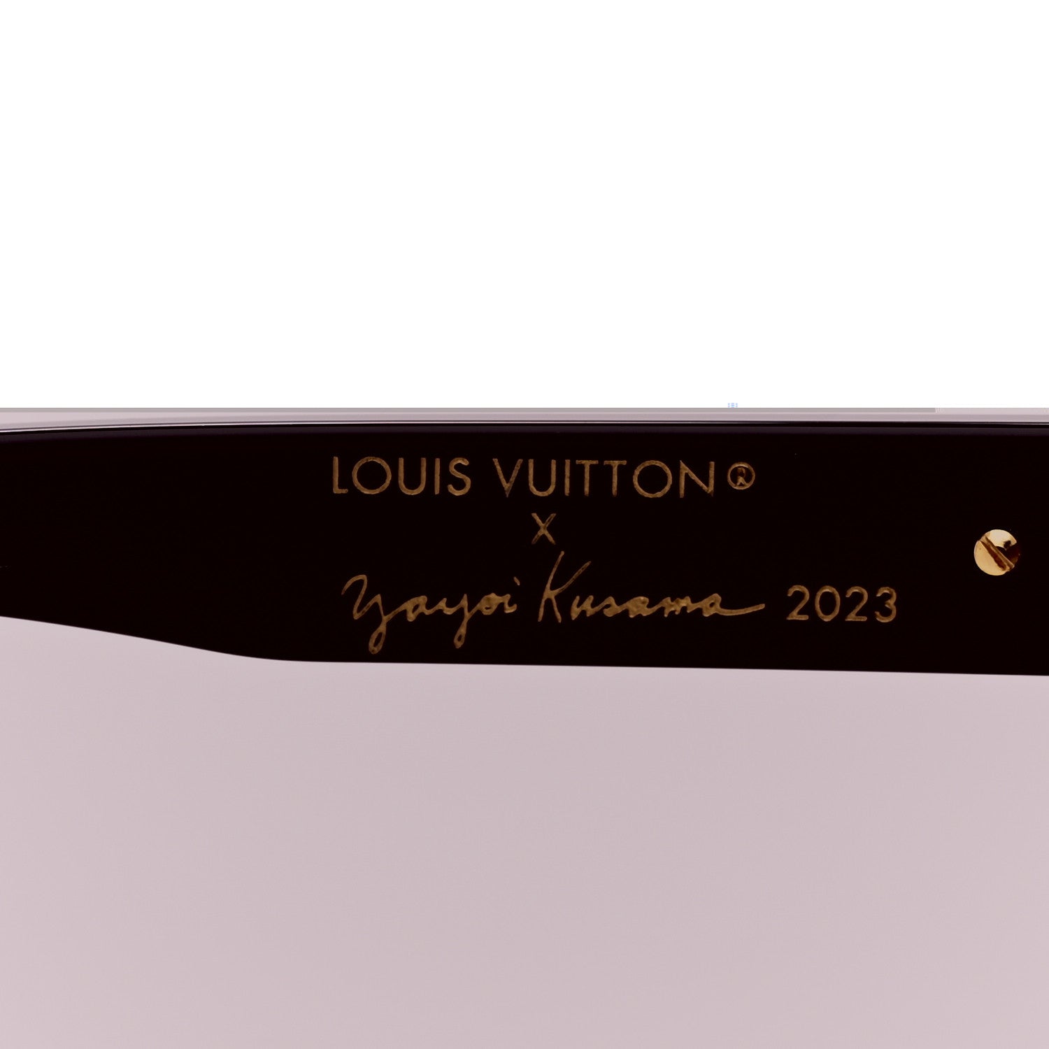 Louis Vuitton LV X YK Acetate Painted Dots Sunglasses Z1902W Black White