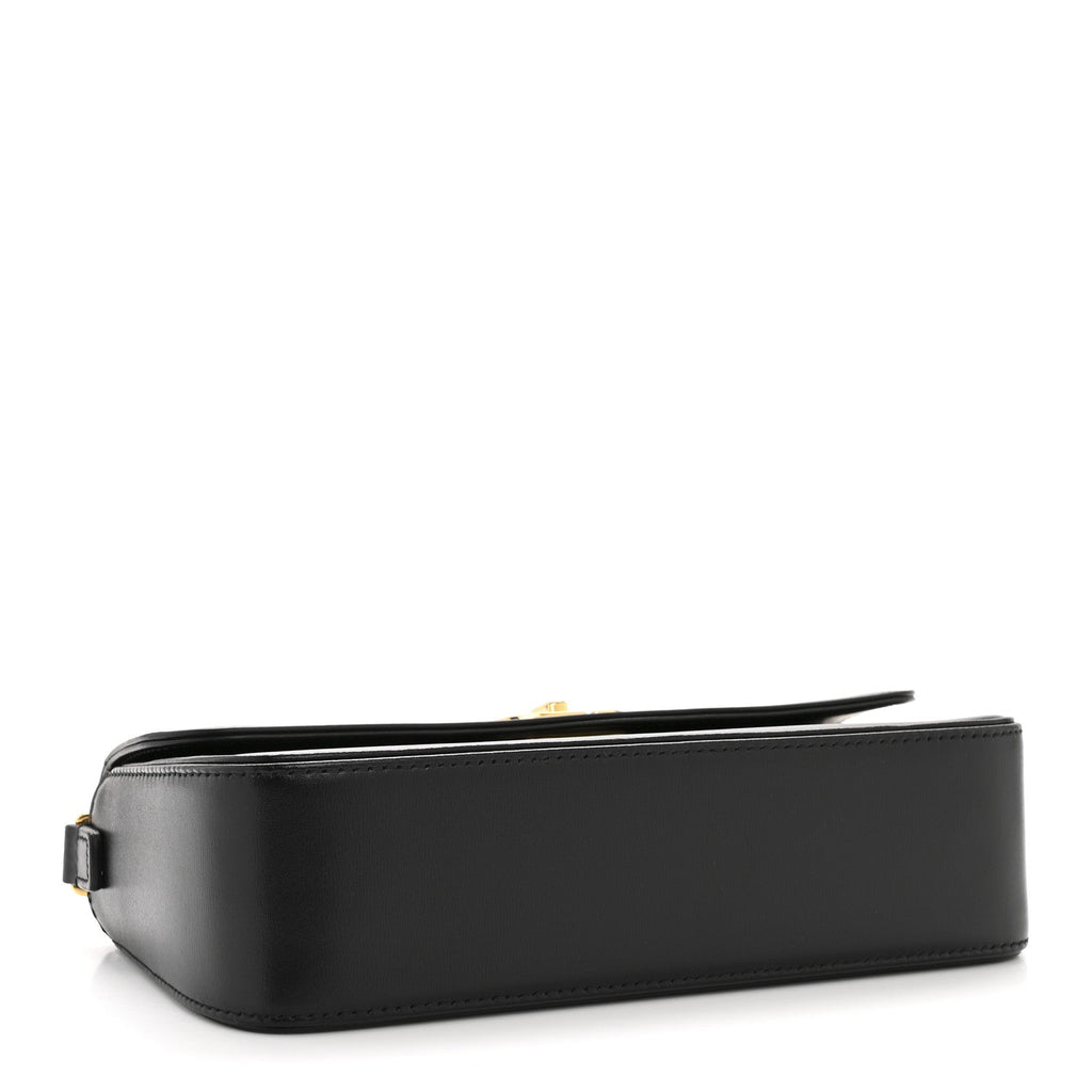 Christian Dior Box Calfskin 30 Montaigne Avenue Pouch Black