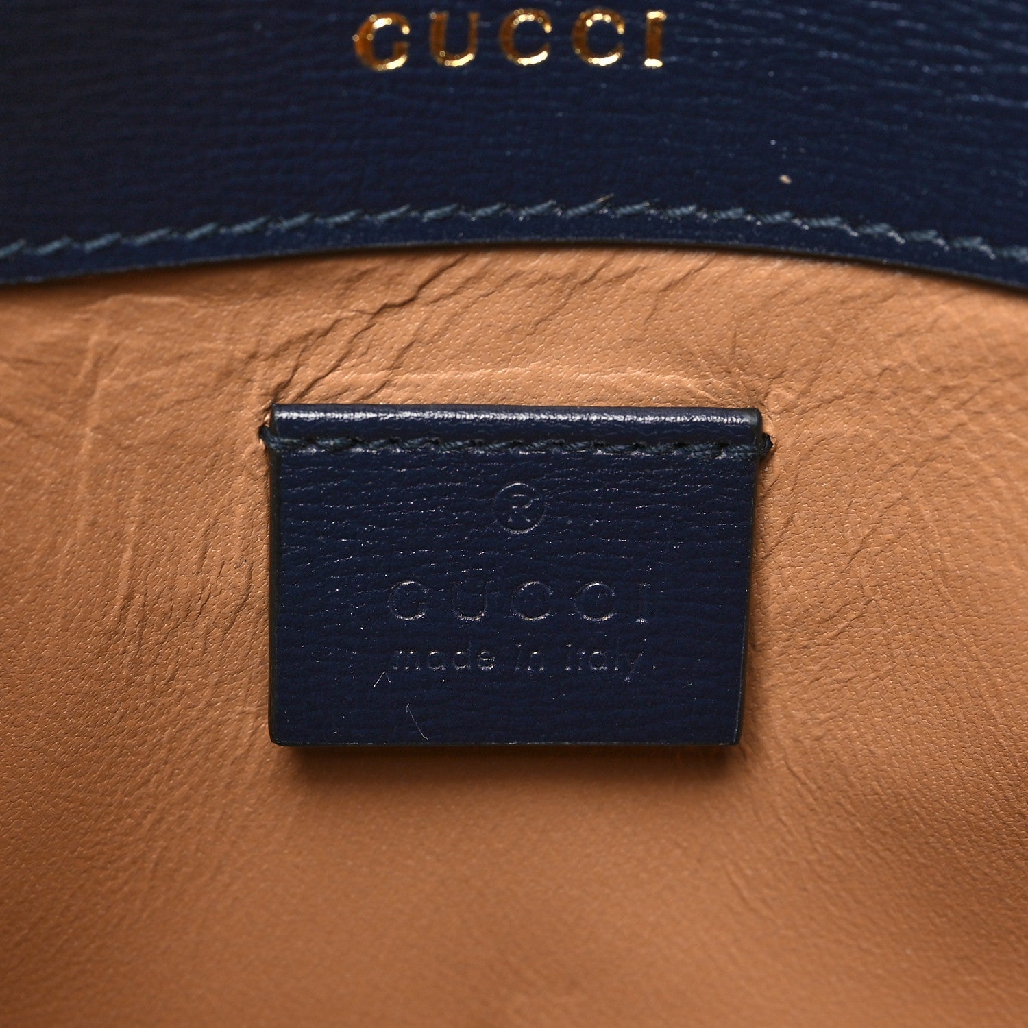 Gucci Casy Wool Azalea Calfskin Mini Horsebit 1955 Shoulder Bag Blue China