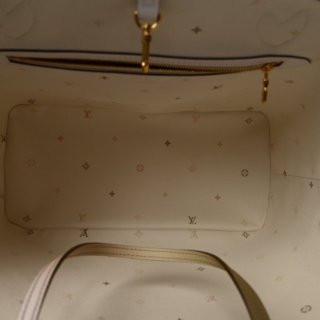 Louis Vuitton Monogram Giant Spring In The City Neverfull MM Sunset Kaki