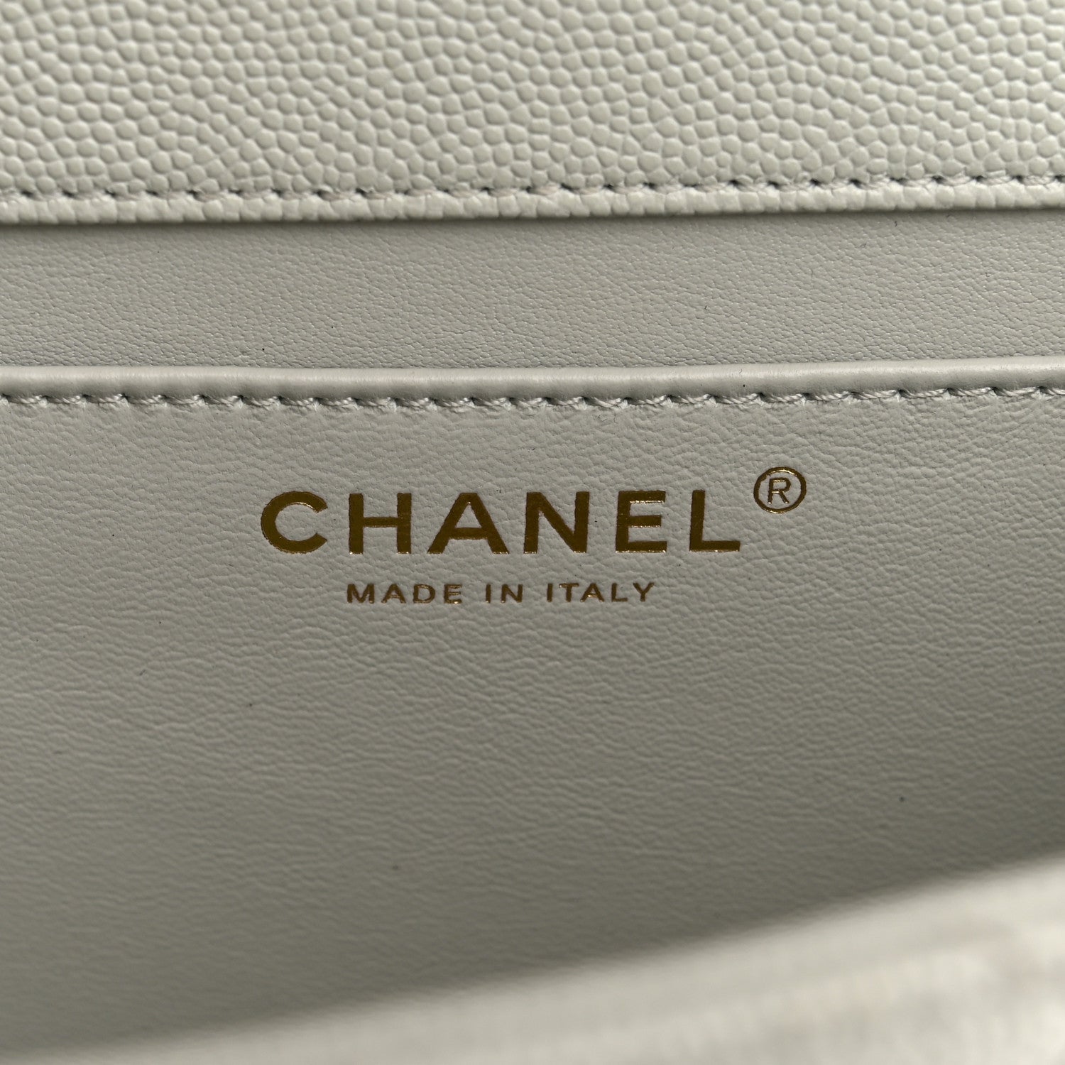 Chanel Caviar Quilted Medium Carry Me Top Handle Flap Light Blue