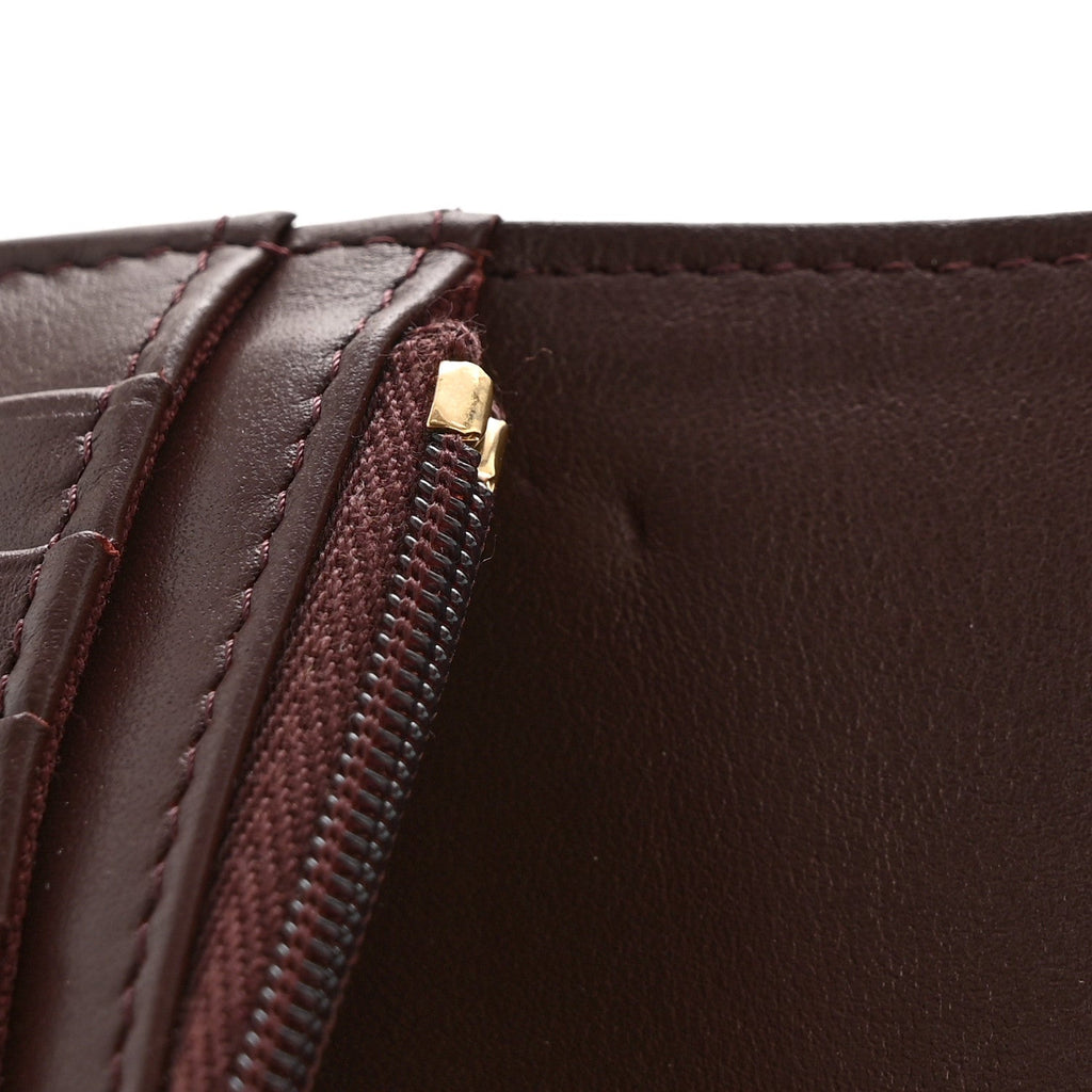 Caviar Quilted Passport Holder Black