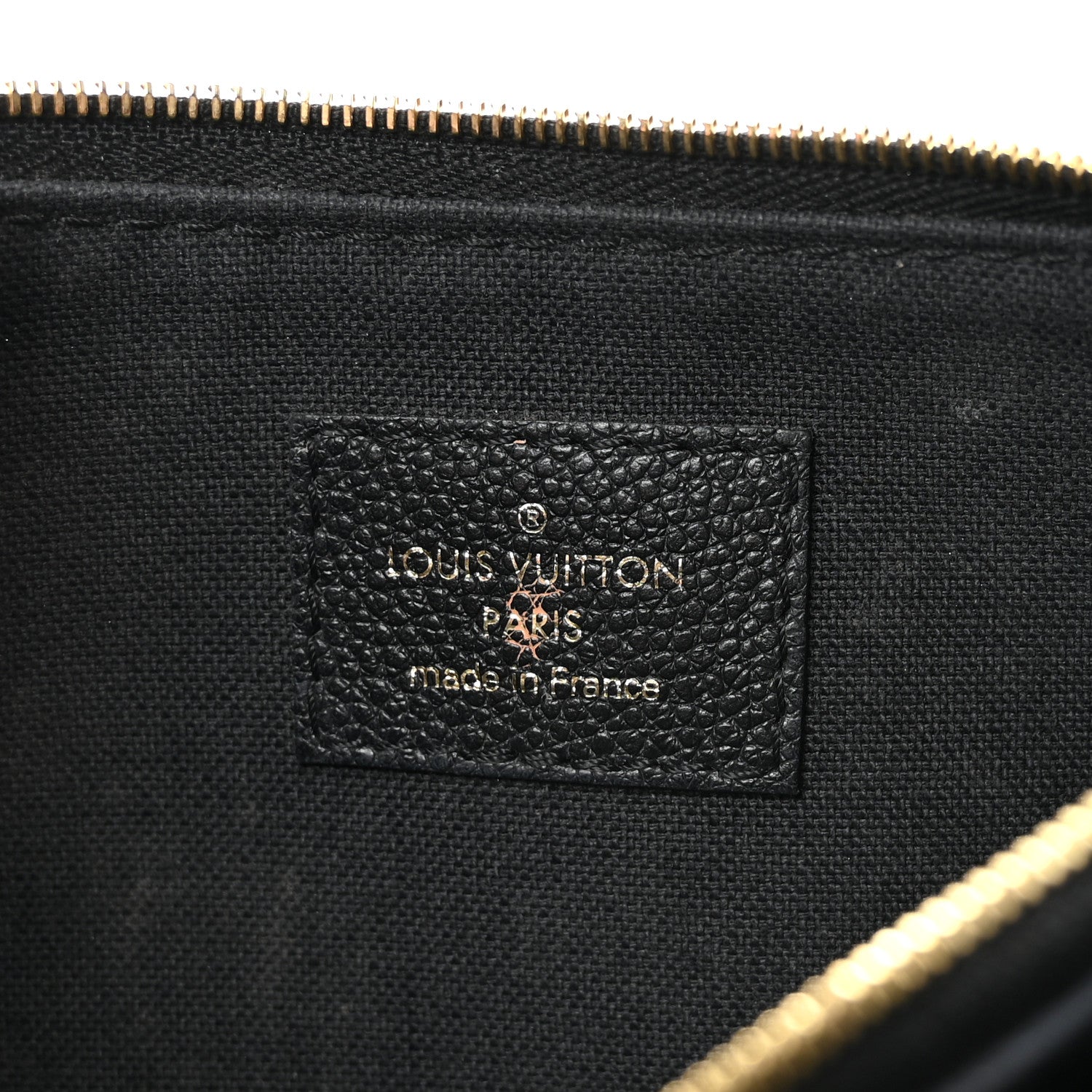 Louis Vuitton Empreinte Monogram Liv Pochette Black