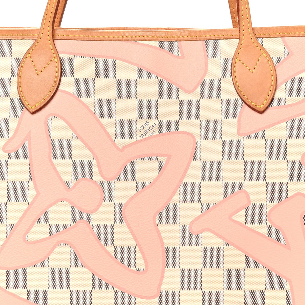 Louis Vuitton Damier Azur Tahitienne Neverfull MM
