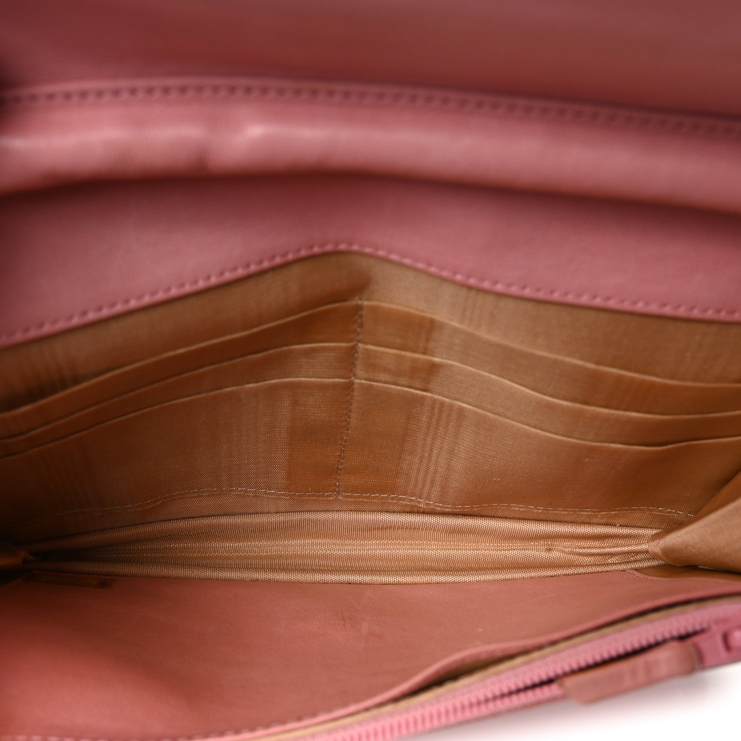 Chanel Caviar Timeless CC Wallet on Chain WOC Pink