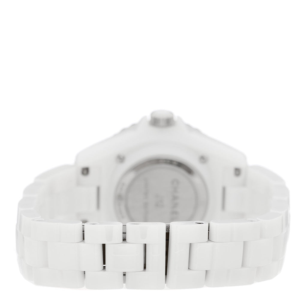 Chanel Stainless Steel Ceramic 33mm J12 Wanted de Chanel Limited Edition Automatic Watch White