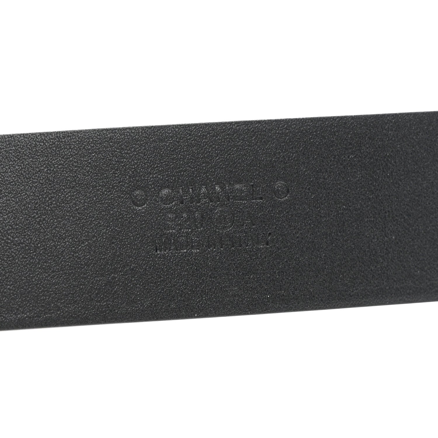 Calfskin Paris Button CC Belt 100 40 Black