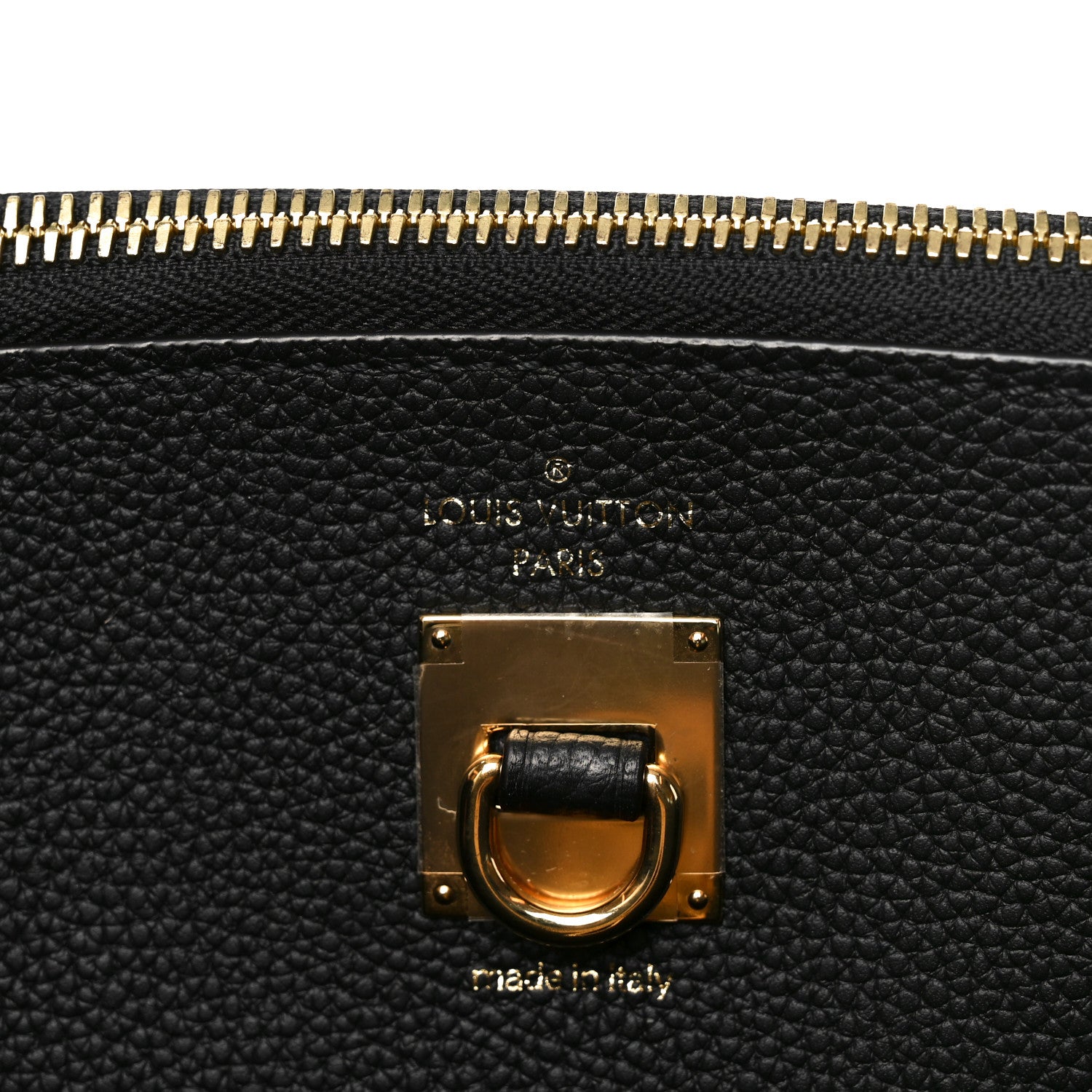 Louis Vuitton Taurillon City Steamer MM Black