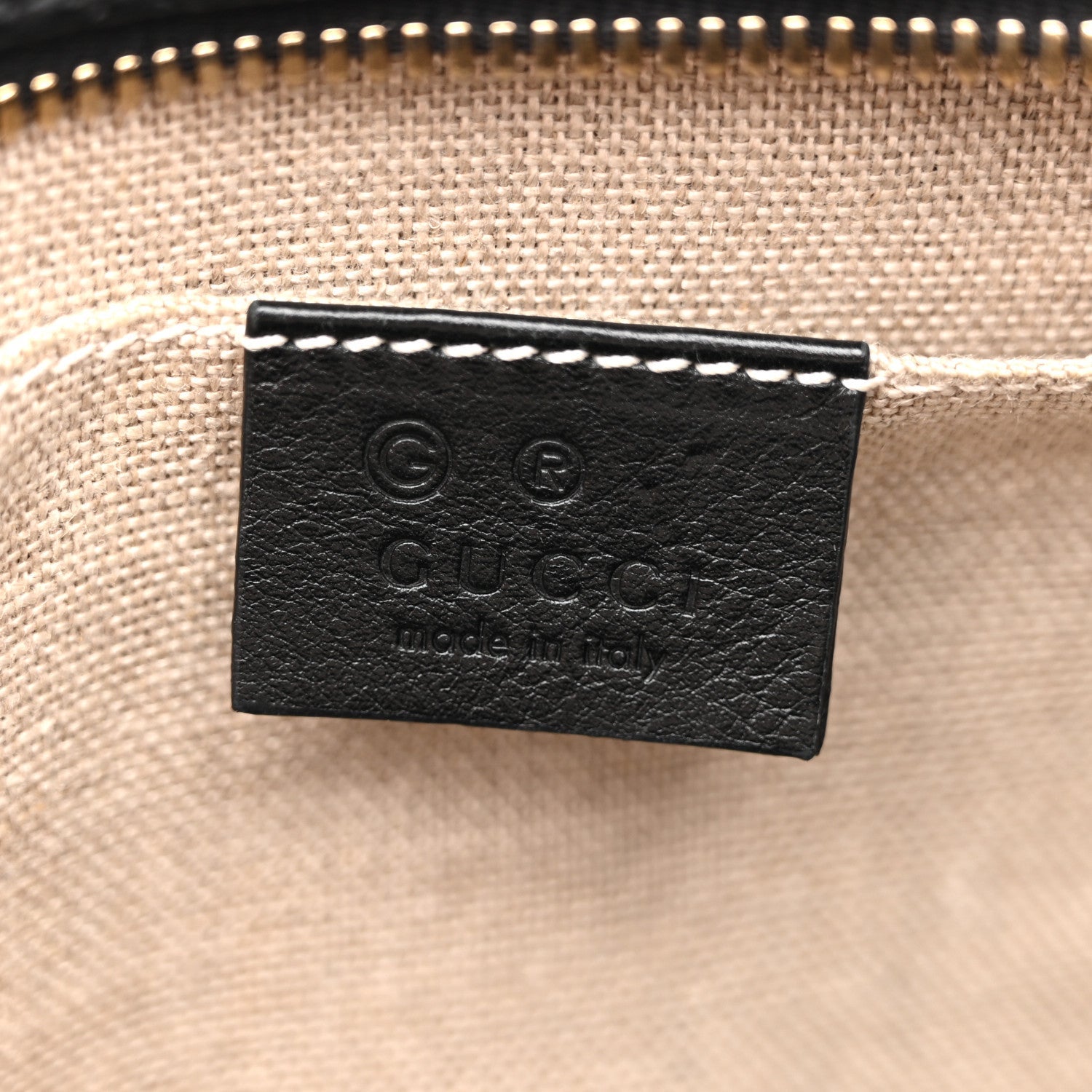 Gucci Microguccissima Mini Bree Messenger Bag Black