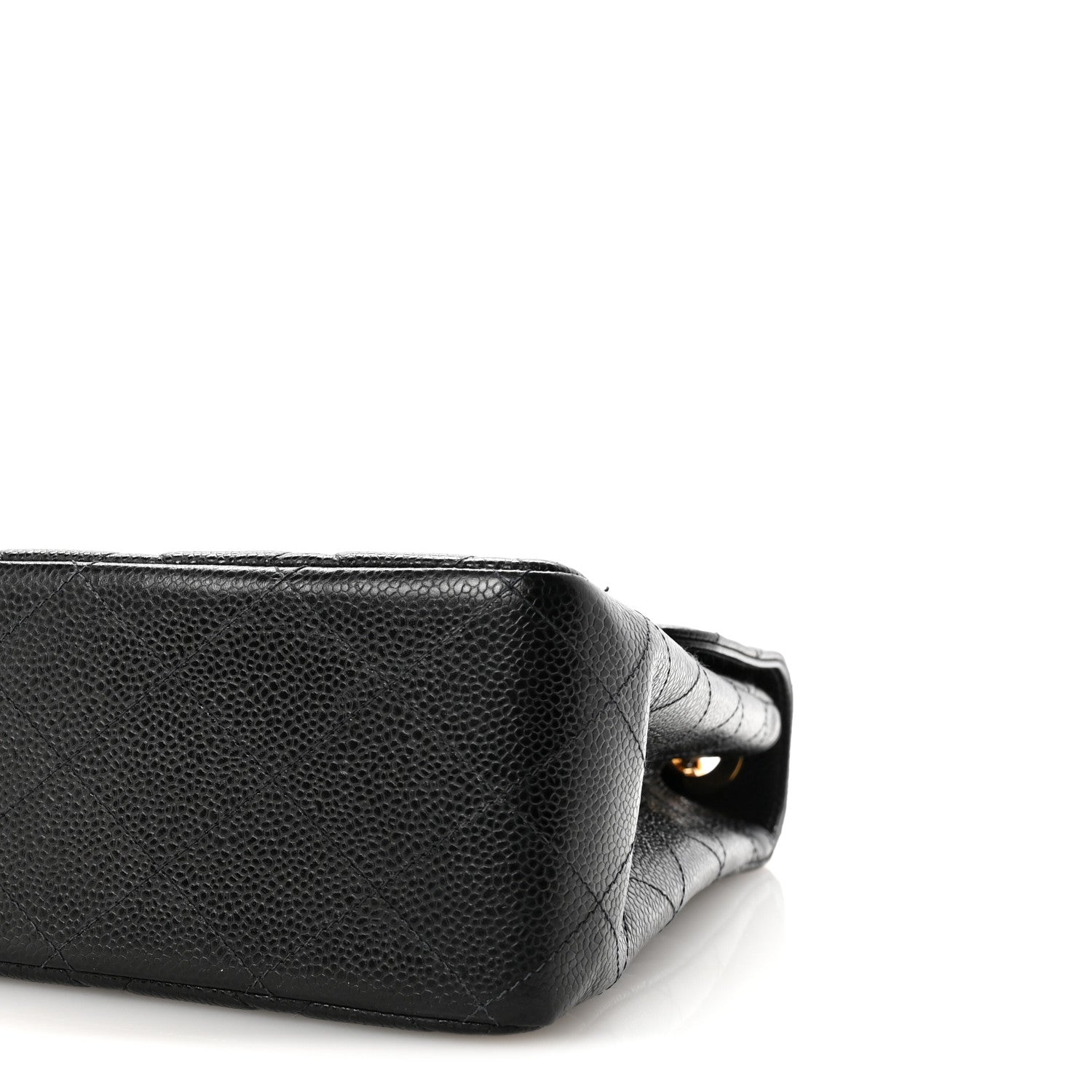 Chanel Caviar Jumbo Single Flap Black