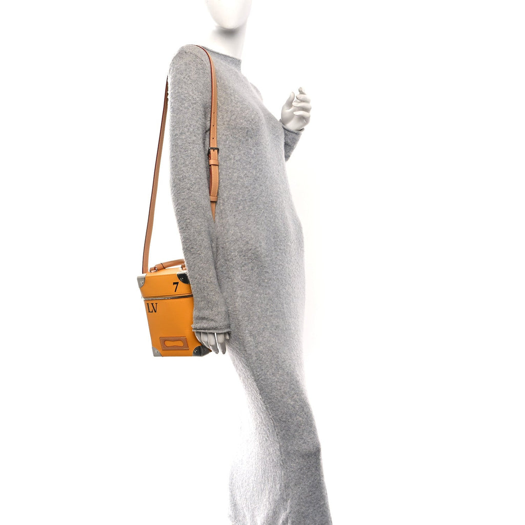 Louis Vuitton Pochette Trunk Verticale Saffron