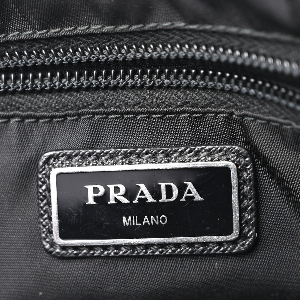 Prada Tessuto Nylon Belt Bag Black