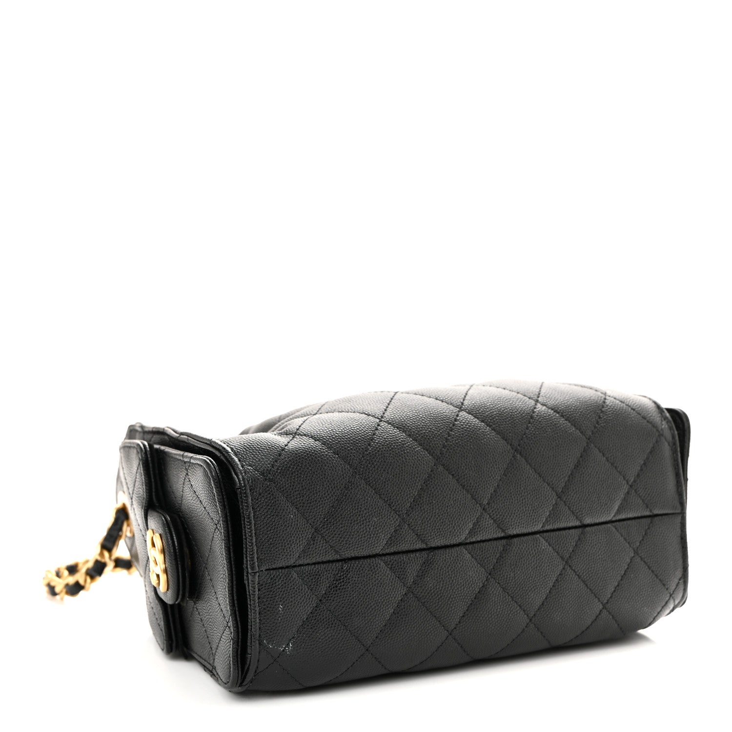 Chanel Caviar Quilted Mini Chanel 25 Handbag Black