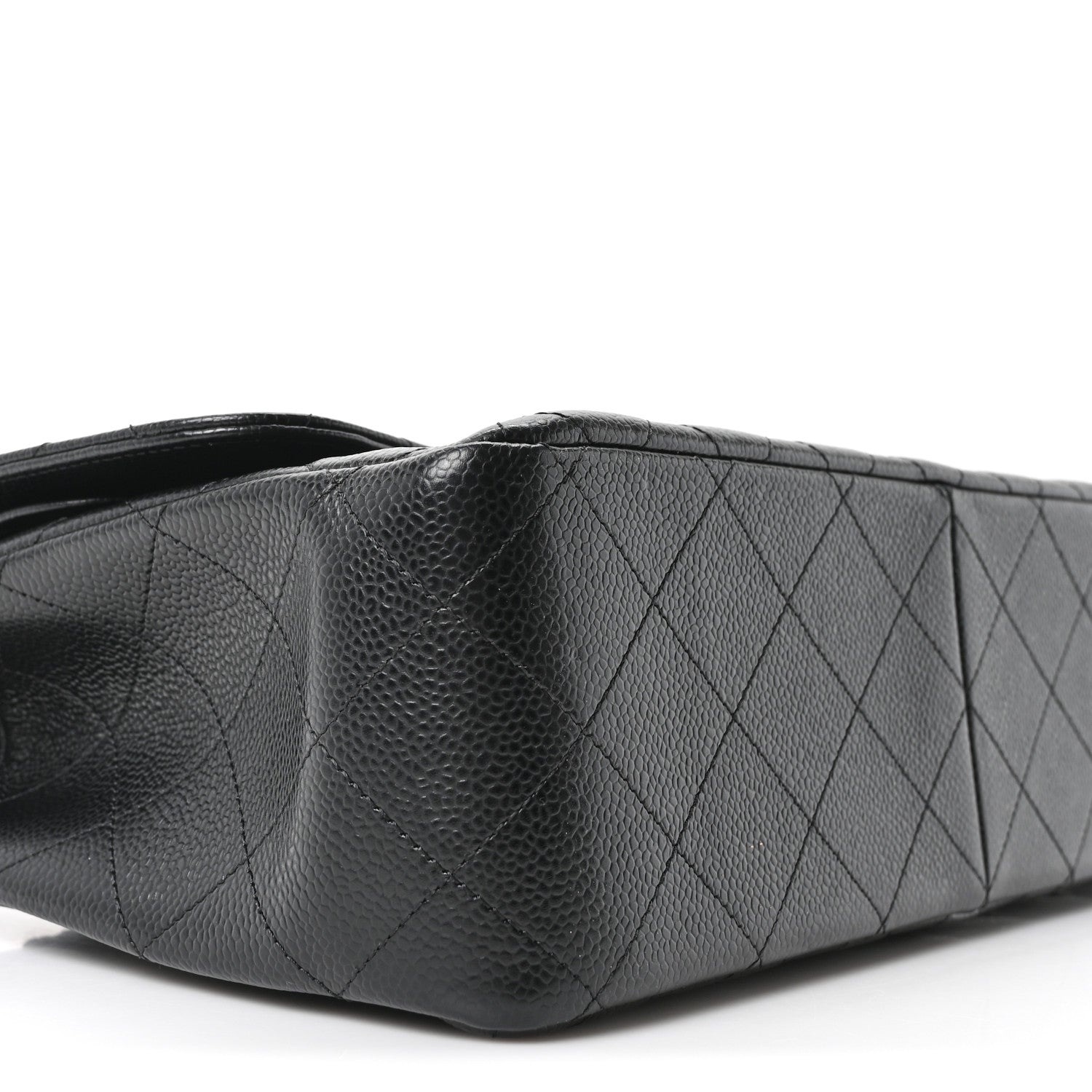 Chanel Caviar Quilted Jumbo Double Flap Black