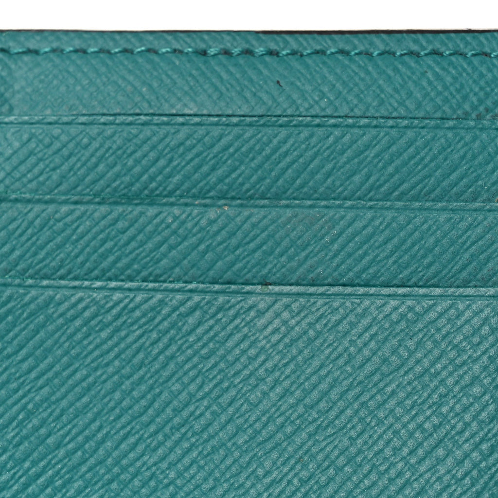 Louis Vuitton Monogram Taiga Pocket Organizer Vert