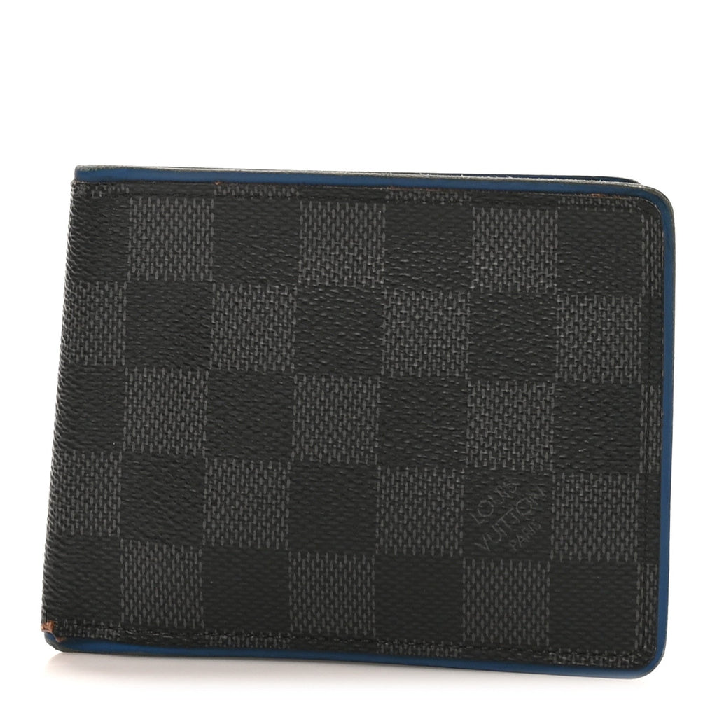 Louis Vuitton Damier Cobalt Multiple Wallet Neon
