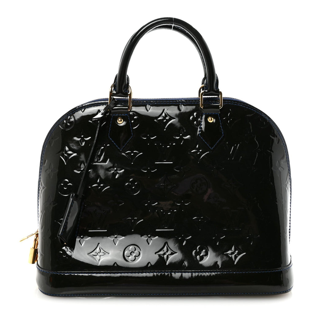 Louis Vuitton Vernis Alma PM Blue Infini