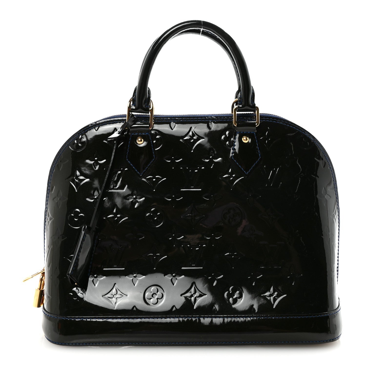 Louis Vuitton Vernis Alma PM Blue Infini