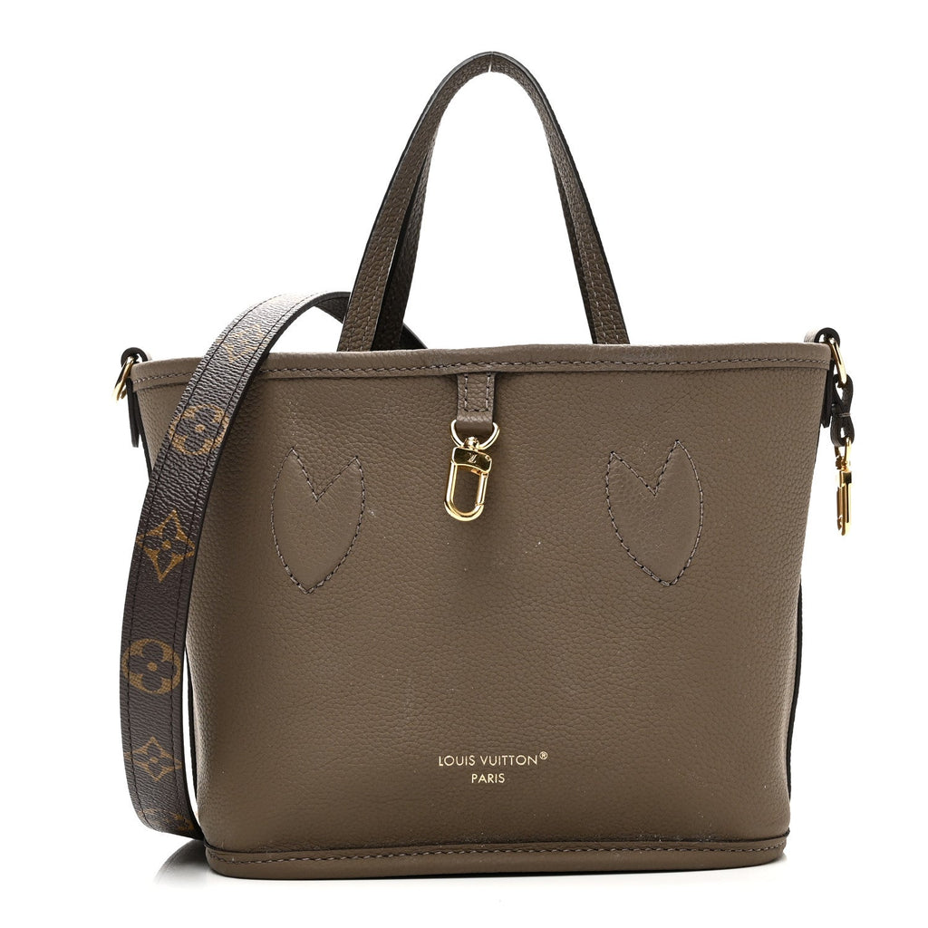 Louis Vuitton Monogram Neverfull Inside Out Bandouliere BB Dark Fango