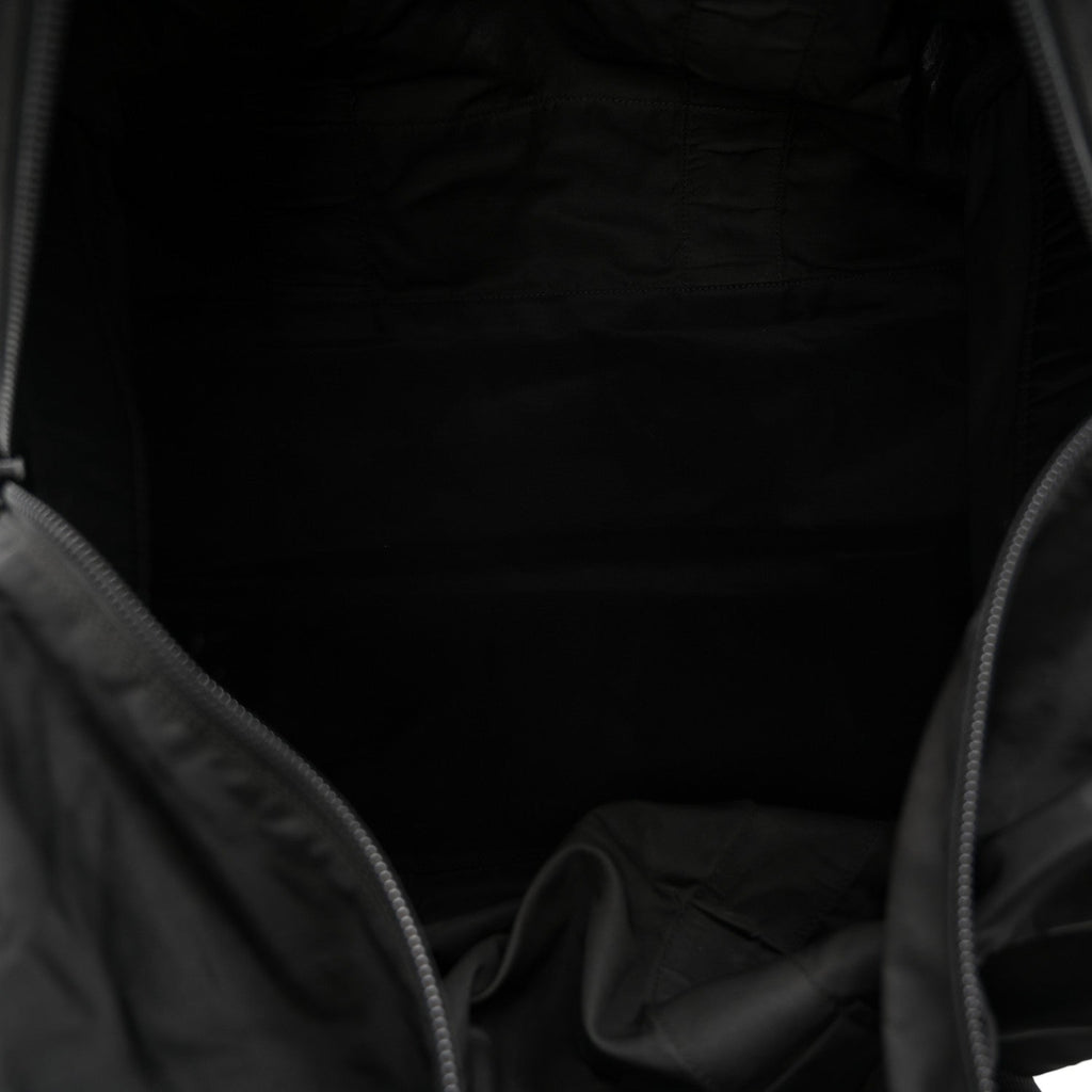 Prada Tessuto Nylon Saffiano Viaggio Duffle Black