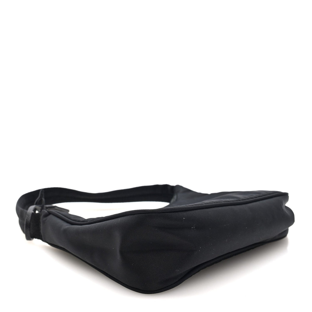 Prada Tessuto Nylon Mini Re-Edition 2000 Bag Black