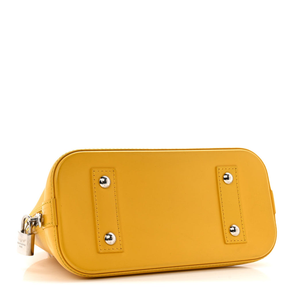 Louis Vuitton Epi Alma BB Citron