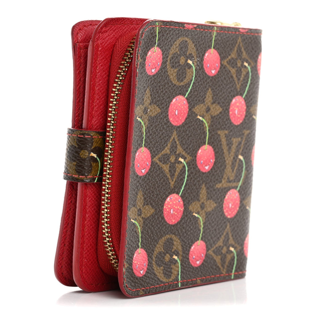 Louis Vuitton Monogram Cerises Compact Zippe Wallet