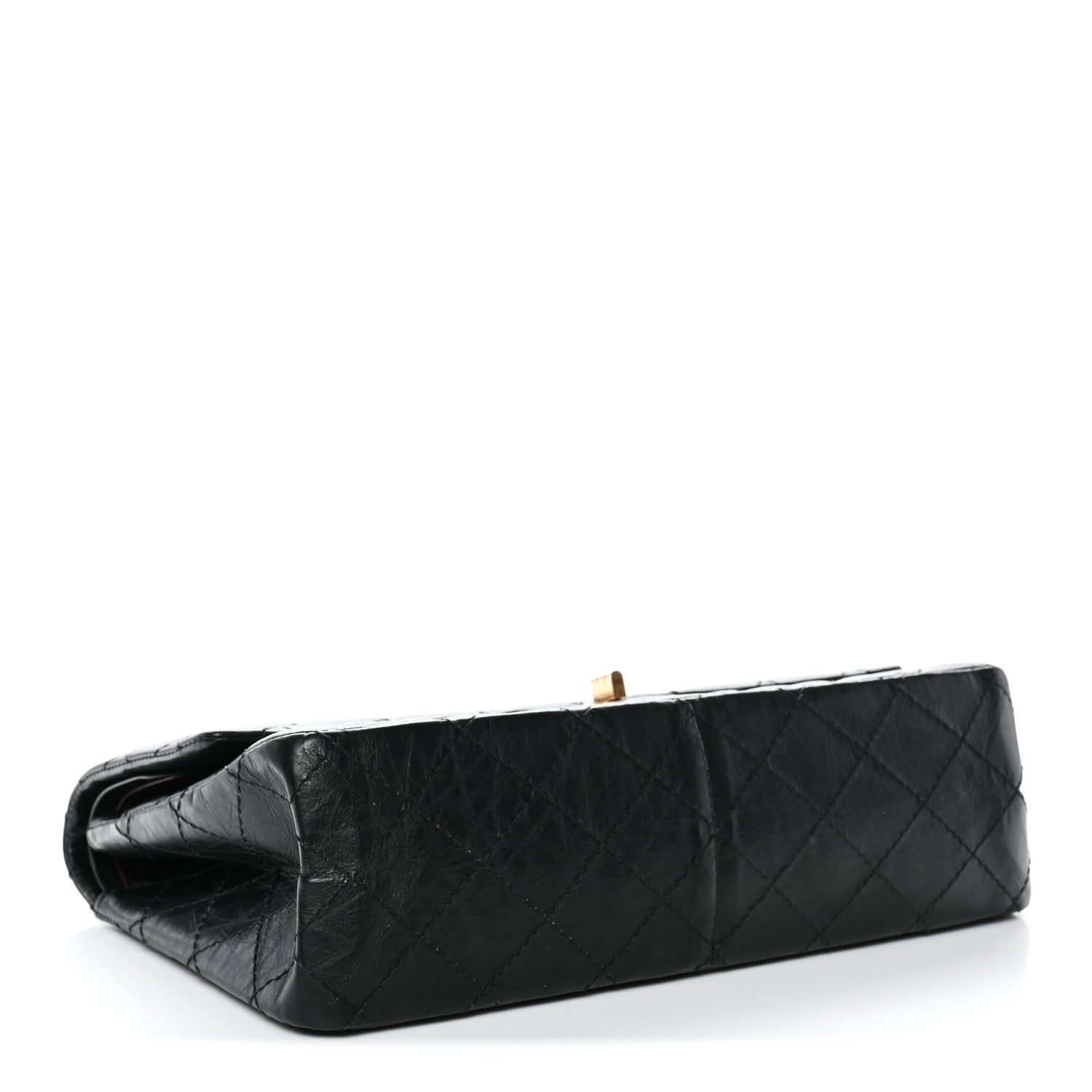 Chanel Aged Calfskin Quilted 2.55 Reissue 226 Flap Black