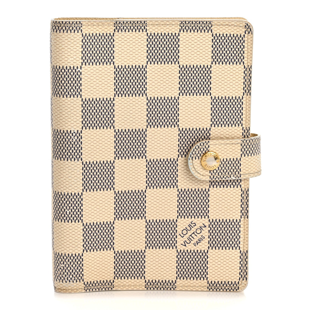 Louis Vuitton Damier Azur Small Ring Agenda Cover