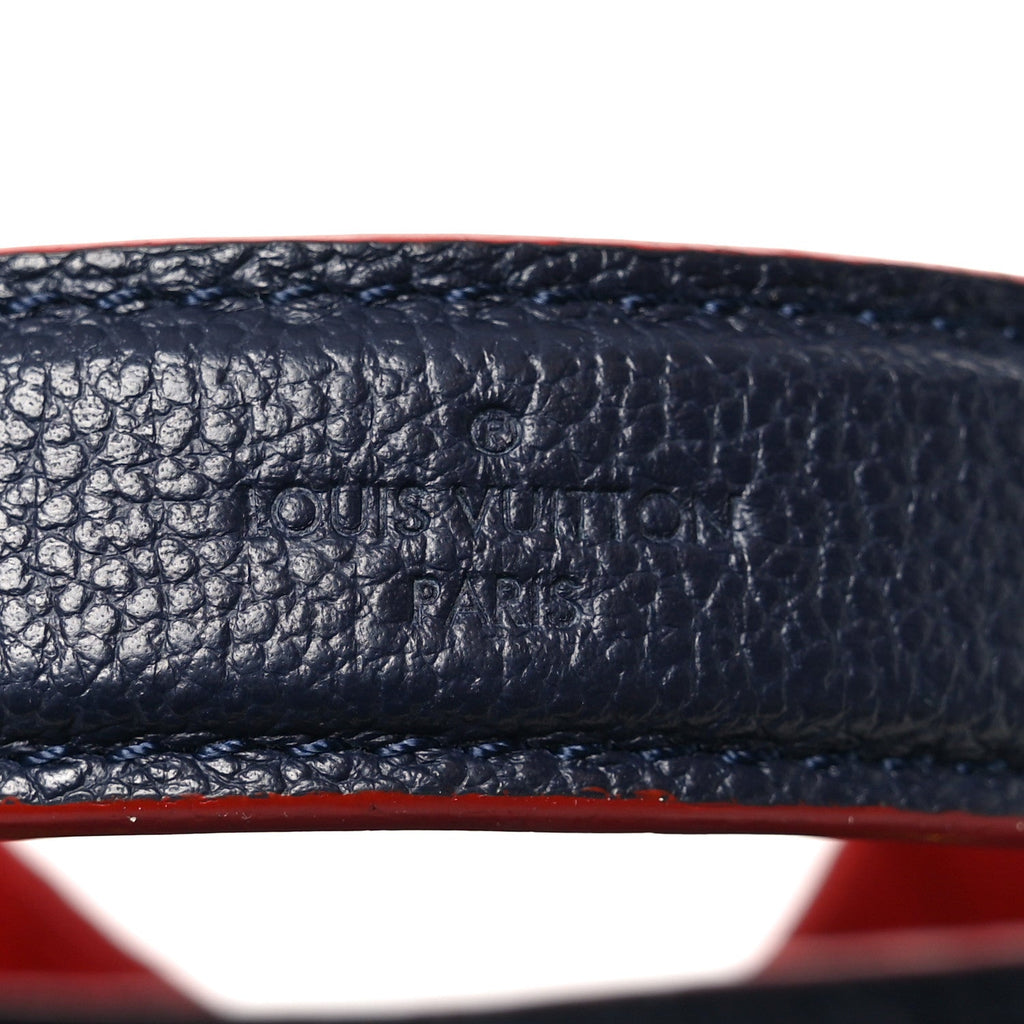 Louis Vuitton Empreinte Neonoe MM Marine Rouge
