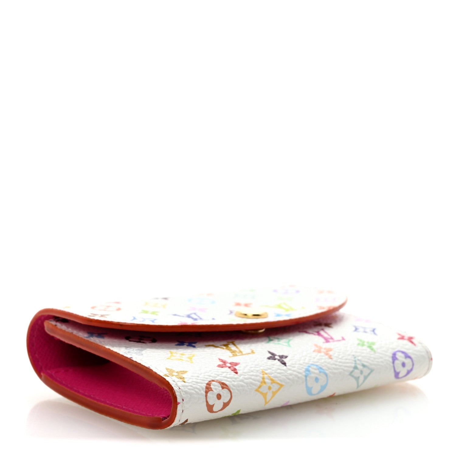 Louis Vuitton LV X TM Monogram Multicolor Rosalie Coin Purse White Kawaii Pink