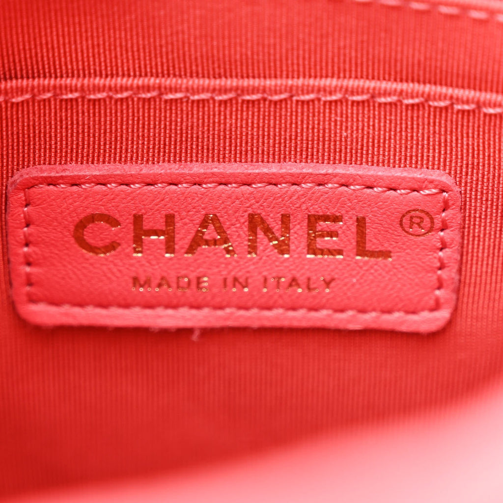 Chanel Lambskin Quilted Small Urban Spirit Backpack Dark Pink