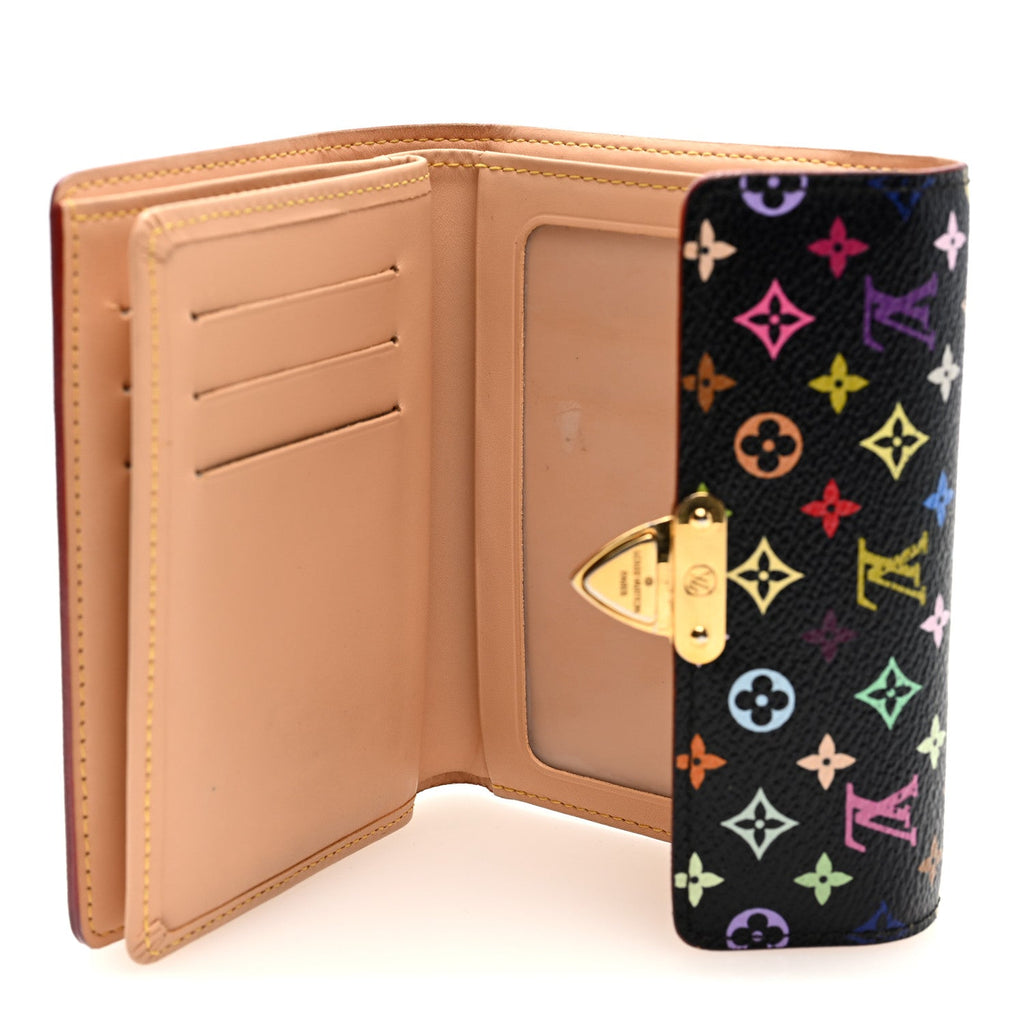 Louis Vuitton Monogram Multicolor Koala Wallet Black