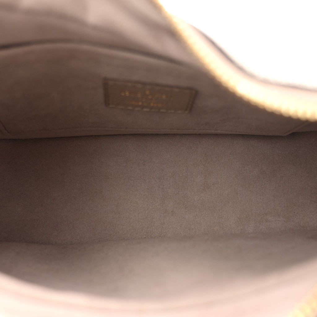 Louis Vuitton Empreinte Monogram Giant Bagatelle NM Tourterelle Creme